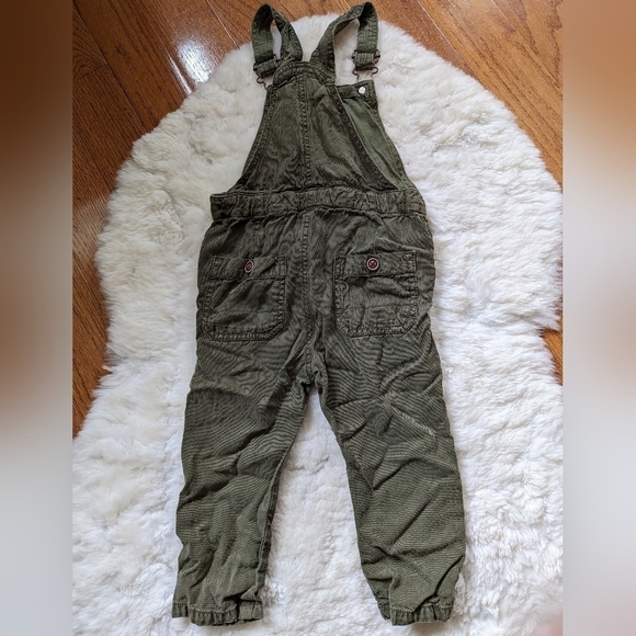 Zara baby kids overalls green 2/3 years - Picture 3 of 7